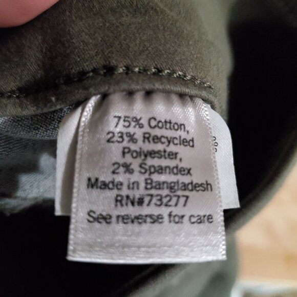 So Jeans Womens XS Olive Green Pull On Jegging Stretch Denim *NWT* - Picture 4 of 10